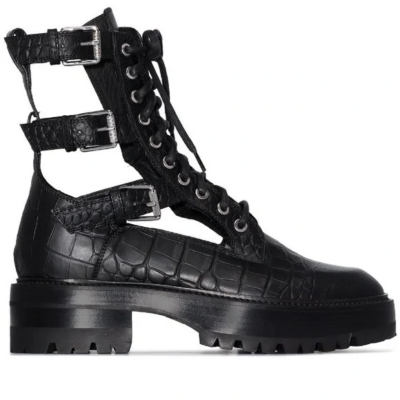 AMIRI CUT OUT COMBAT BOOT - Picture 2 of 12